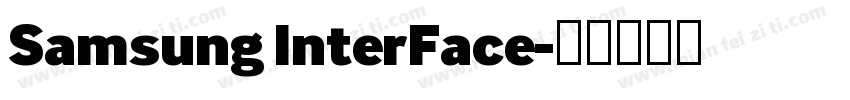 Samsung InterFace字体转换